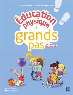 Front cover_Education physique à grands pas pour la maternelle