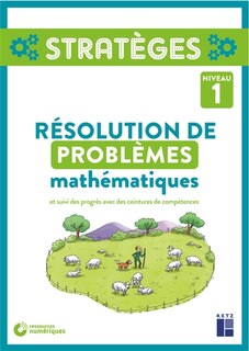 Front cover_Résolution de problèmes mathématiques : et suivi des progrès avec des ceintures de compétences : niveau 1