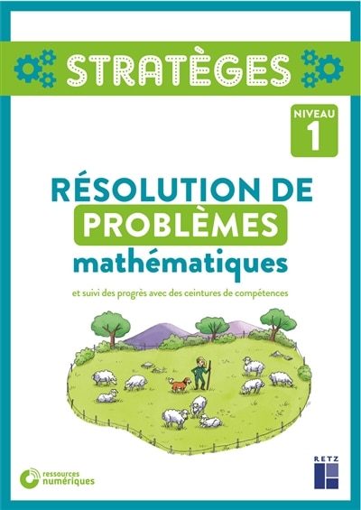Front cover_Résolution de problèmes mathématiques : et suivi des progrès avec des ceintures de compétences : niveau 1