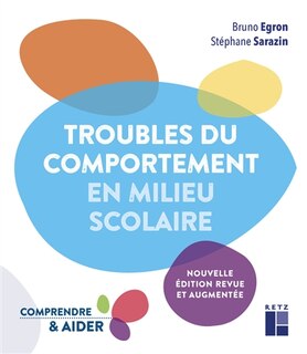 Front cover_Troubles du comportement en milieu scolaire