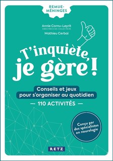 Front cover_T'inquiète, je gère !