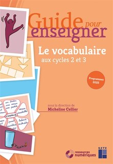 Couverture_Le vocabulaire aux cycles 2 et 3