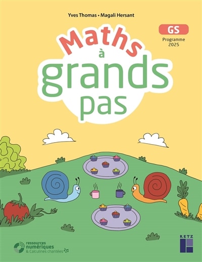 Front cover_Maths &agrave; grands pas pour les GS