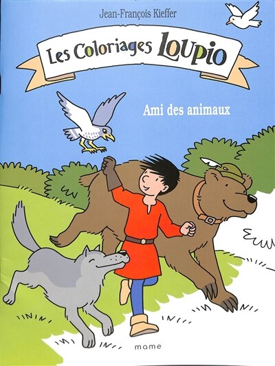 Front cover_Les coloriages Loupio