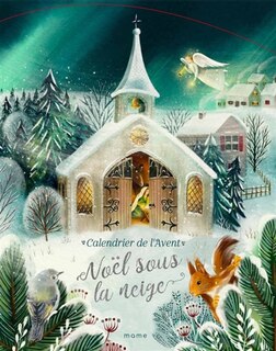 Front cover_Noël sous la neige : calendrier de l'Avent