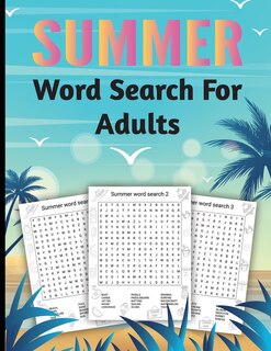 Couverture_Summer Word Search Large Print
