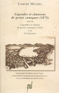 Front cover_Légendes et chansons de gestes canaques (1875) ; Légendes et chants de gestes canaques (1885) ; Civilisation