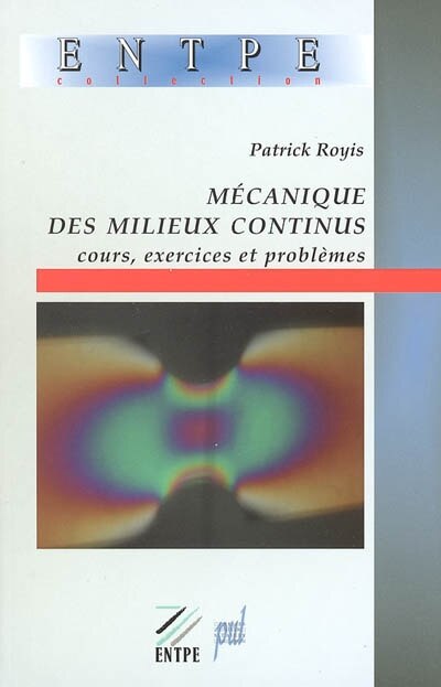 Front cover_Mécanique des milieux continus : cours, exercices et problèmes