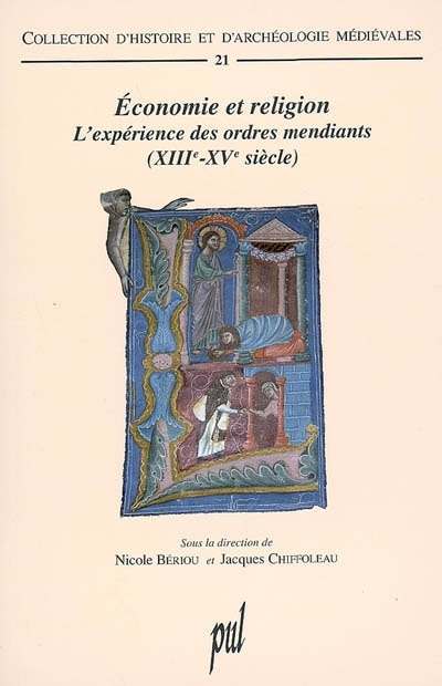 Front cover_Economie et religion : l'expérience des ordres mendiants (XIIIe-XVe siècle)