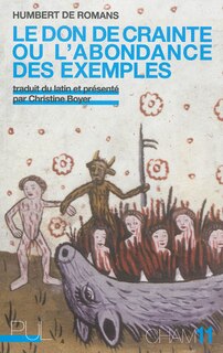 Front cover_Le don de crainte ou L'abondance des exemples