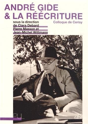 Front cover_André Gide et la réécriture