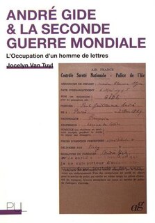 Couverture_André Gide & la Seconde Guerre mondiale