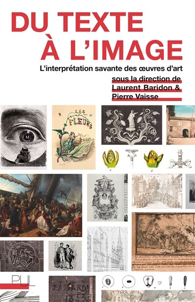 Couverture_Du texte à l'image : l'interprétation savante des oeuvres d'art