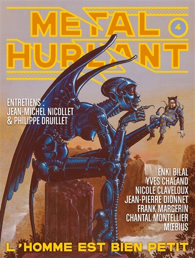 Front cover_Métal hurlant n°4 L'homme est bien petit