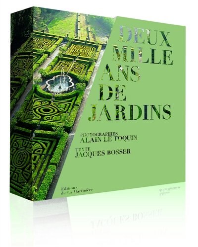 Deux mille ans de jardins   coffret  n ed