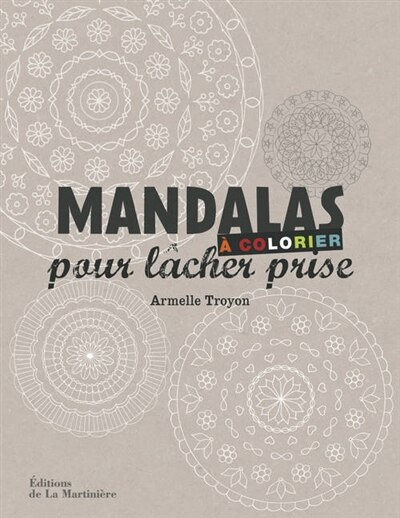 Front cover_Mandalas à colorier pour lâcher prise
