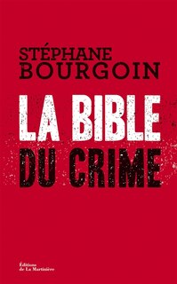 Front cover_La Bible du crime