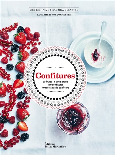 Front cover_Confitures : 50 fruits, 1 petit précis, 110 confitures, 40 recettes à la confiture