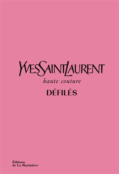 Couverture_Yves Saint Laurent, haute couture