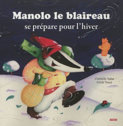 Front cover_Manolo le blaireau se prépare pour l'hiver