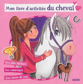 Couverture_Mon livre d'activit&eacute;s du cheval