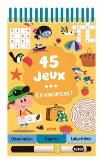 Front cover_45 Jeux En Vacances