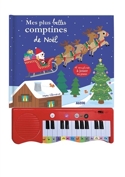 Couverture_Mes plus belles comptines de Noël