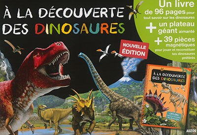 Couverture_À la découverte des dinosaures