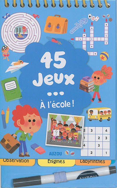 Couverture_45 jeux... &agrave; l'&eacute;cole !
