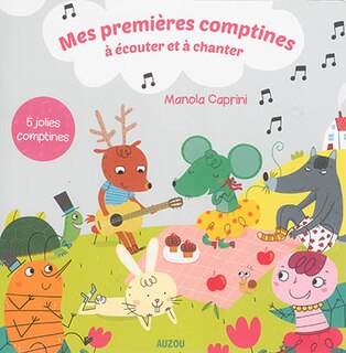 Front cover_Mes premières comptines à écouter et à chanter