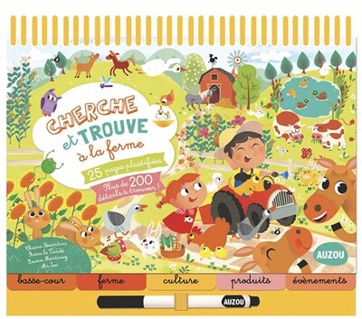 Couverture_Cherche et trouve &agrave; la ferme