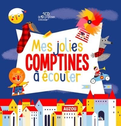 Front cover_MES JOLIES COMPTINES À ÉCOUTER (LIVRE CD)