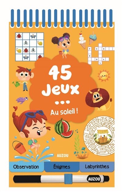 Couverture_45 jeux... au soleil !