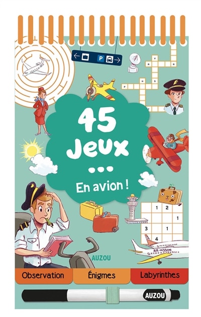 Couverture_45 jeux... en avion !