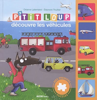 Front cover_P'tit Loup découvre les véhicules