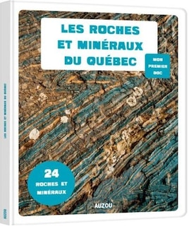Front cover_Les roches et minéraux du Québec