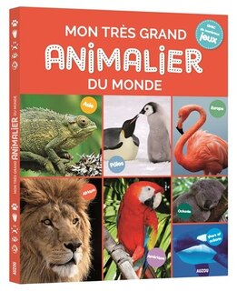 Front cover_Mon très grand animalier du monde