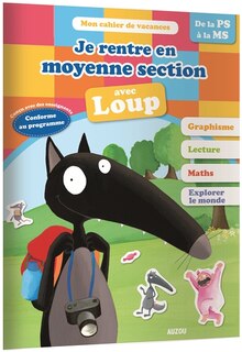 Couverture_Je rentre en moyenne section avec Loup