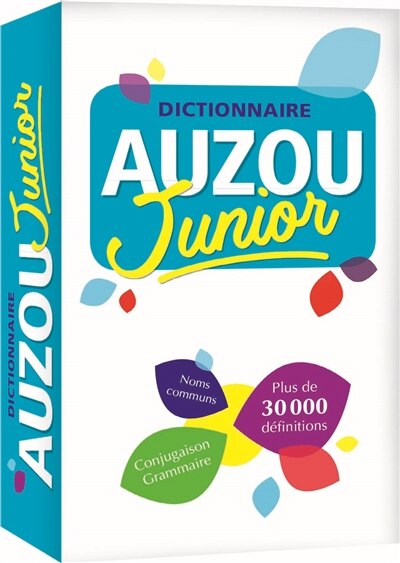 Front cover_Dictionnaire Auzou junior