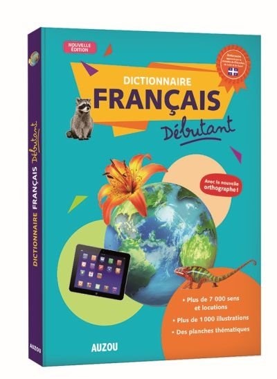 Couverture_Dictionnaire de fran&ccedil;ais d&eacute;butant Qu&eacute;bec