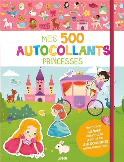 Front cover_Mes 500 autocollants princesses