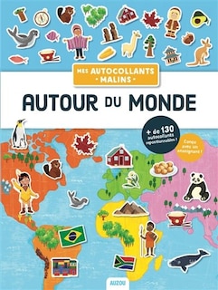 Mes autocollants malins: autour du monde