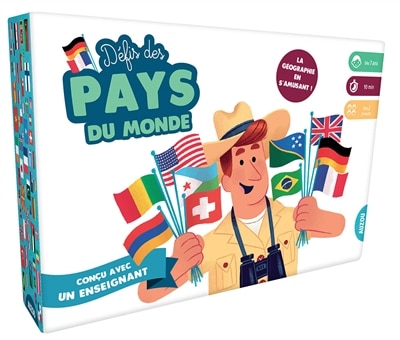 CARTES DÉFIS DES PAYS DU MONDE