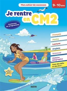 Couverture_Je rentre en CM2 : 9-10 ans