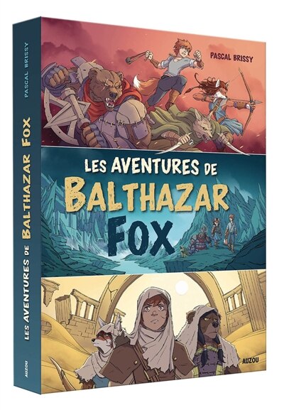 Front cover_Les aventures de Balthazar Fox