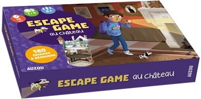 Front cover_ESCAPE GAME AU CHÂTEAU