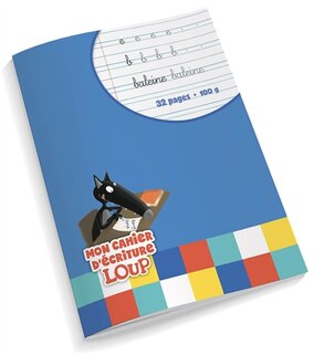 Front cover_Mon cahier d'écriture Loup