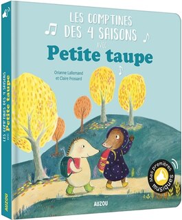 Couverture_Les comptines des 4 saisons avec Petite Taupe
