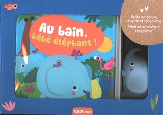 Couverture_Au bain, bébé éléphant !