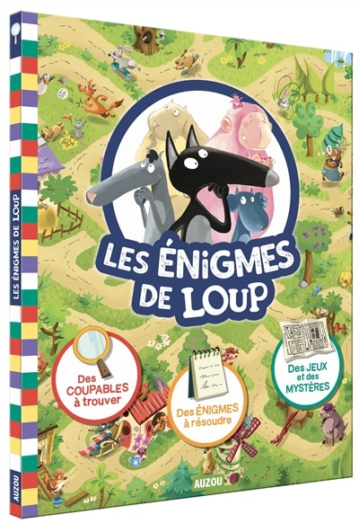 Couverture_Les &eacute;nigmes de Loup